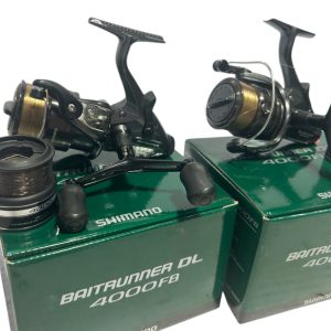 Alternative view of 2x Shimano DL 4000 FB With Spare Spools In Boxes - PRE LOVED