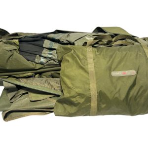 Alternative view of 1x Trakker Tempest EV 100 Bivvy with Skull Cap, Skull Cap Wrap Infill and Groundsheet - ORA15 - PRE LOVED