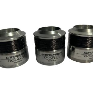 3x Shimano 8000OC Spare Spools - J21 - PRE LOVED