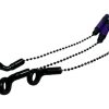 3x Fox Purple Bobbins  - J8 - PRE LOVED