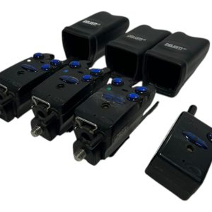 Alternative view of 3x Delkim Txi Plus Alarms With Recevier  2x Snags And D Loks In Nash 30 Years Buzz Bar Case - A15 - PRE LOVED