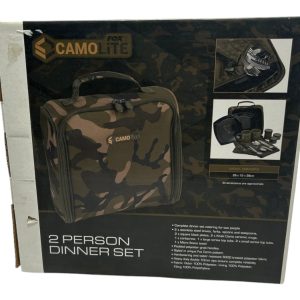 Alternative view of 1x Fox Camolite 2 Person Dinner Set (Missing Plate) Brand New - U133 - PRE LOVED