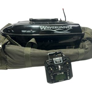 1x Waverunner Bait Boat In Carryall  - YEL139 - PRE LOVED