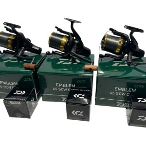 3x Daiwa Emblem 45 SCW 20 QD OT with Spare Spools with Boxes - PRE LOVED - Image 3
