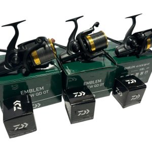 3x Daiwa Emblem 45 SCW 20 QD OT with Spare Spools with Boxes - PRE LOVED - Image 4
