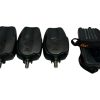 3x Fox RX+ Alarms with Receiver with Orange Dumby Bobbins - C25 - PRE LOVED