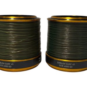 Alternative view of 2x Daiwa Emblem Surf 45 SCW 4000QD Spare Spools - J5 - PRE LOVED