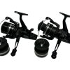 2x Shimano St 6000 Rb Bait Runner with Spare Spools - E15 - PRE LOVED