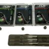 3x Korda Stow Indicators Red Blue Green With Extra Weights And Case - A21 - PRE LOVED