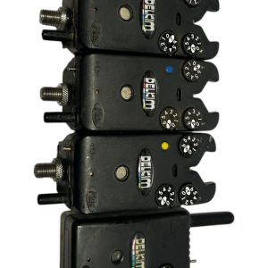 Alternative view of 3x Delkim Txi + with Receiver G/B/Y - C17 - PRE LOVED