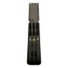 3x Korda Mk2 Stow Bobbins (Black) In Case - A27 - PRE LOVED