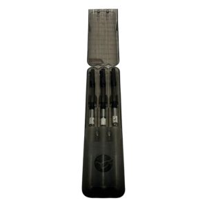 3x Korda Mk2 Stow Bobbins (Black) In Case - A27 - PRE LOVED