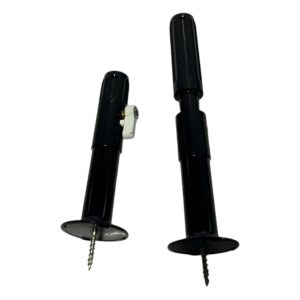 Alternative view of 2x Jag Stage Stands Black - F14 - PRE LOVED