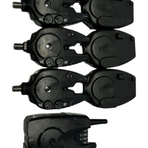 Alternative view of 3x Fox Mx+ Alarms with Receiver - J4 - PRE LOVED