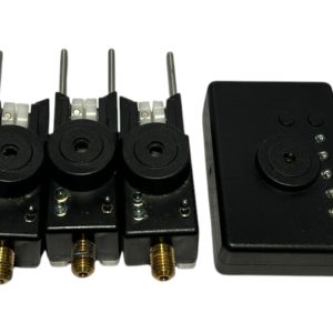 3x Steve Neville Remote Alarms White with Recevier and Jag Snags - C21 - PRE LOVED