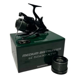 Alternative view of 1x Shimano Longcast 5500 XTB with Spare Spool In Box - PRE LOVED
