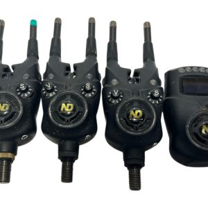 Alternative view of 3x ND K9 Alarms With Receiver In Case - F3 - PRE LOVED