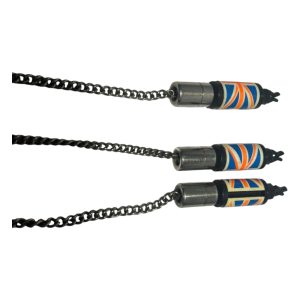 Alternative view of 3x Solar Union Jack Bobbins NO HOCKEY STICKS - A14 - PRE LOVED