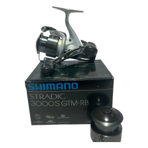 1x Shimano Stradic 3000S Gtm-Rb Reel With Spare Spool In Box - G12 - PRE LOVED