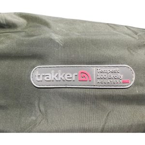 1x Trakker Tempest 100 EV Aquatex Brolly with Ground Sheet, Front Infill Panel, Storm Poles and Skull Cap - GRE131 - PRE LOVED - Image 5