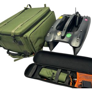 1x Deeper Quest Bait Boat with A Wubsx Bait Spreader - PRE LOVED