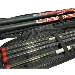 1x Preston Carp Competition 14.5m Power Pole In Case with 5 Top Kits - GRE634 - PRE LOVED - Image 3