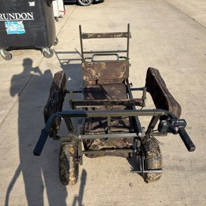 1x Carp Porter Trident Power Barrow with Luggage - YEL32 - PRE LOVED - Image 3