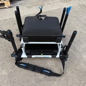 1x Preston Absolute 5GStation Satbox White with Feeder Arm and Side Support Arm - WHIY28 - PRE LOVED - Image 5