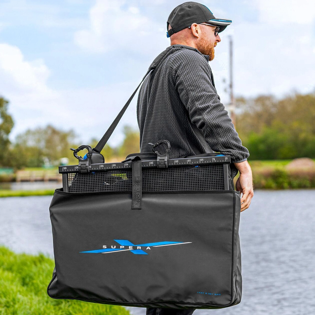 Preston Supera X Tray & Net Bag - Image 2