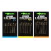 Korda Spinner D Rig Kickers Green/Brown
