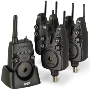NGT Dynamic MK2 3pc Wireless Alarms - Adjustable Volume Tone Sensitivity and light with Receiver and Alarm Covers - Image 9