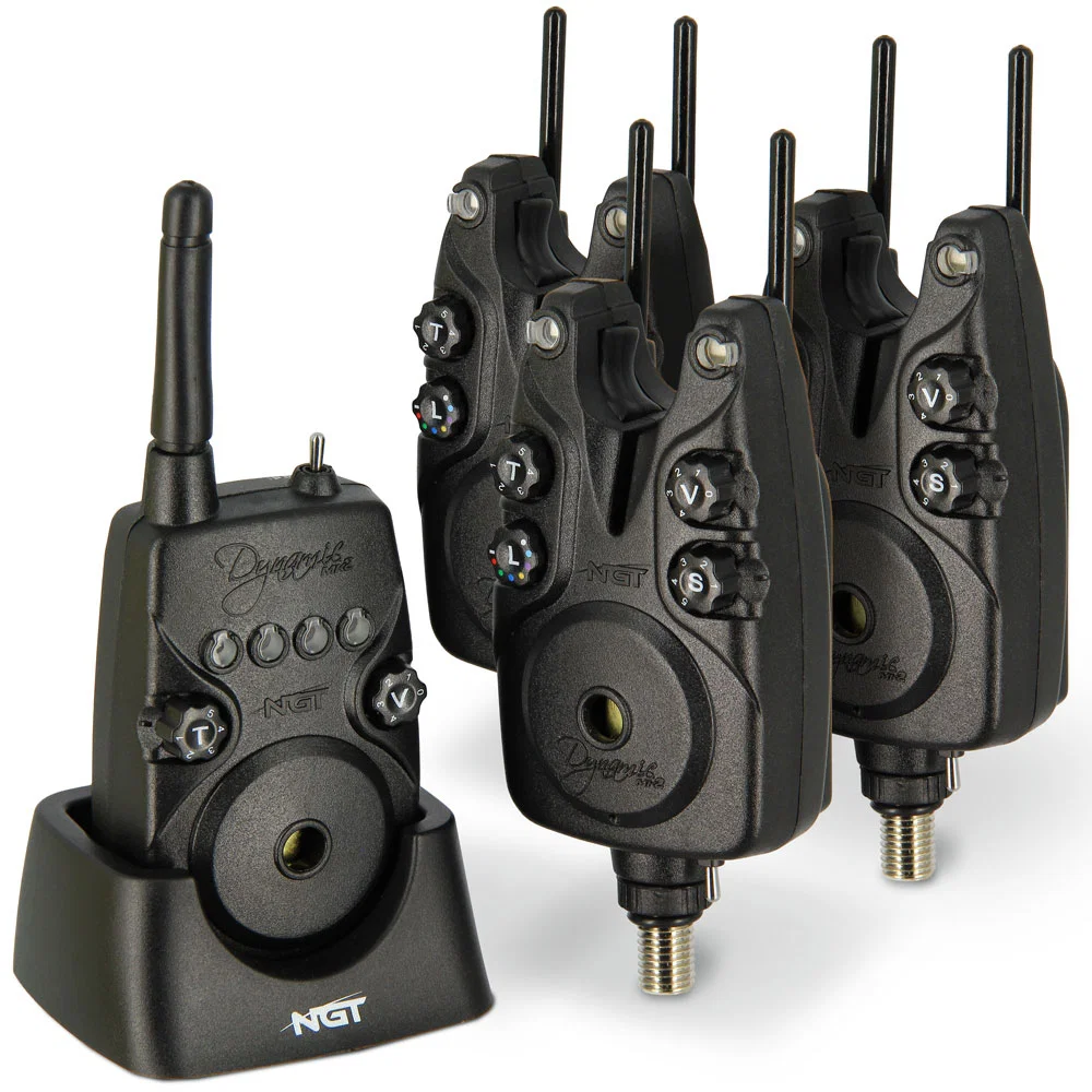 NGT Dynamic MK2 3pc Wireless Alarms - Adjustable Volume Tone Sensitivity and light with Receiver and Alarm Covers - Image 9