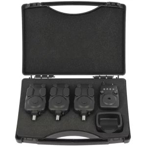 NGT Dynamic MK2 3pc Wireless Alarms - Adjustable Volume Tone Sensitivity and light with Receiver and Alarm Covers - Image 3