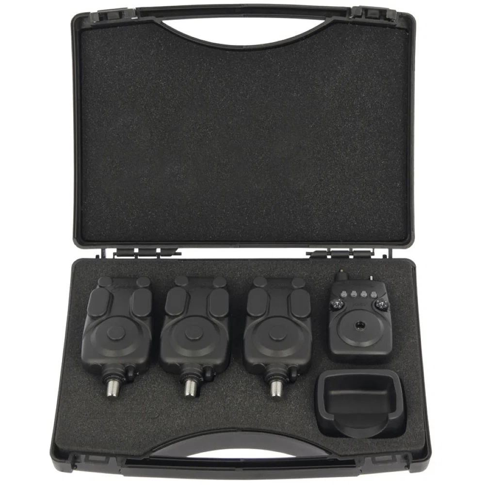 NGT Dynamic MK2 3pc Wireless Alarms - Adjustable Volume Tone Sensitivity and light with Receiver and Alarm Covers - Image 3