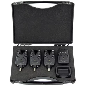 NGT Dynamic MK2 3pc Wireless Alarms - Adjustable Volume Tone Sensitivity and light with Receiver and Alarm Covers
