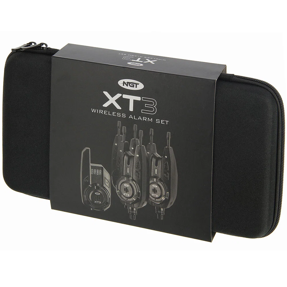 NGT XT-3 3pc Wireless Alarms - Adjustable Volume Tone Sensitivity with Receiver - Image 6