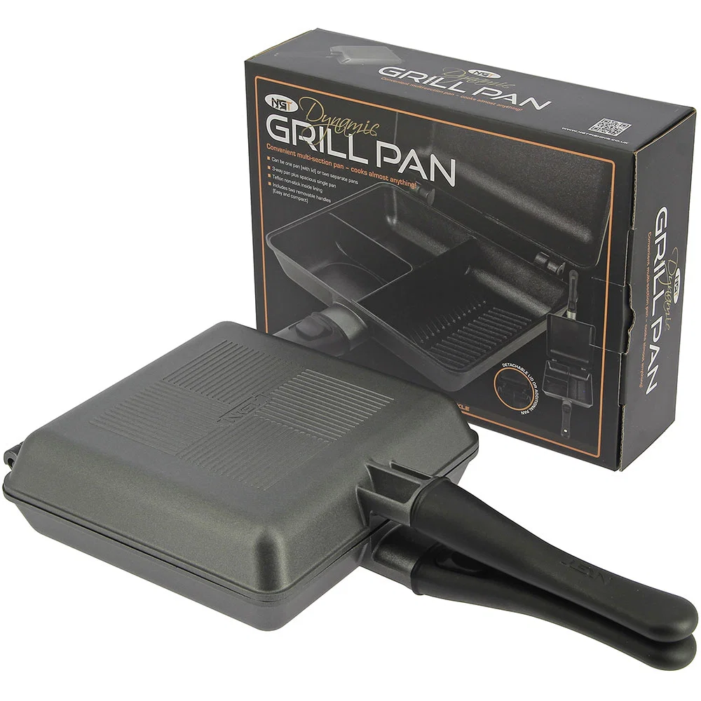 NGT Dynamic Grill - 3 Way Pan with Lid and Removeable Handles - Image 8
