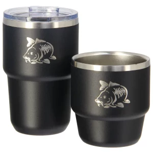 Alternative view of NGT Twin Mug Set - 304SS Stackable Outdoor Drink Set (567)