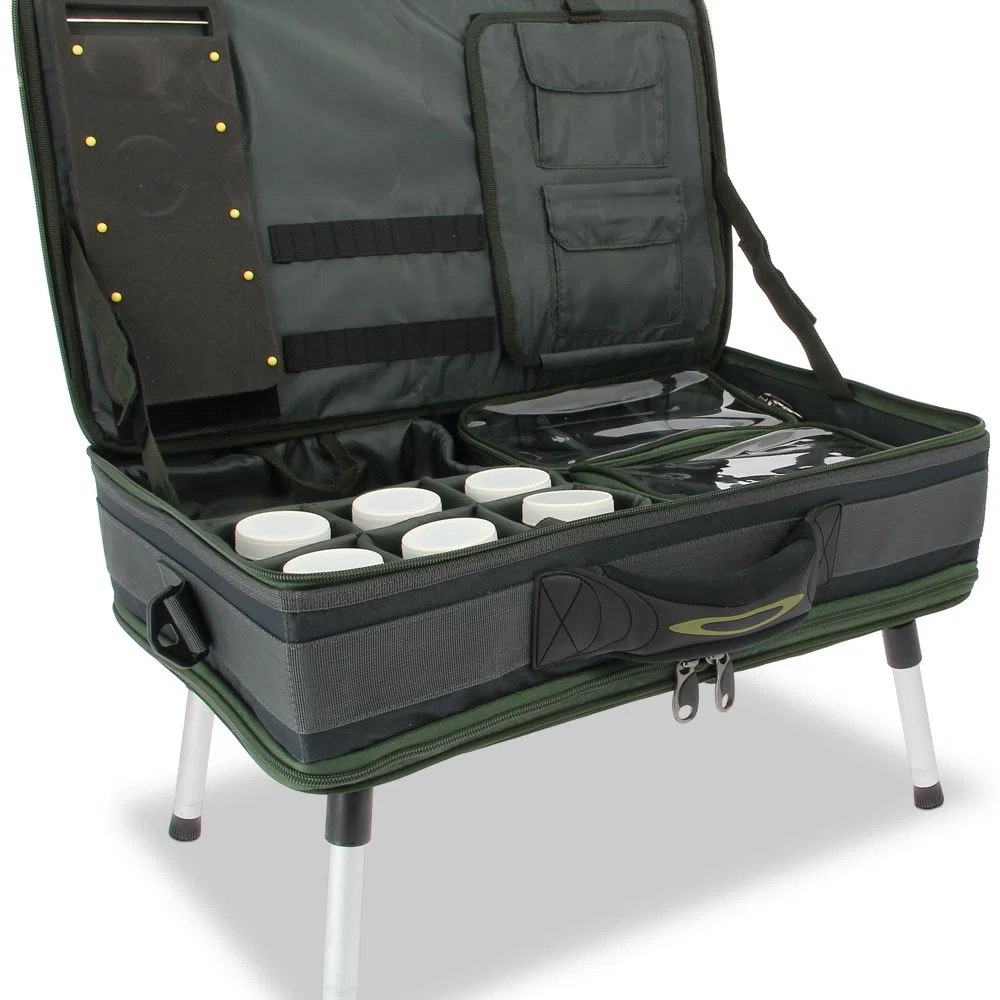 NGT Carp Bivvy Table System - Rig Wallet Glug Pot Lead Bag Bivvy Table and Case System (588) - Image 8
