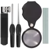 NGT Hook Sharpening Kit - Clamp Sharpening Stone 2 Files Magnifying Glass and Case
