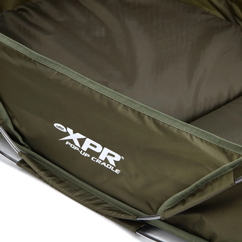 NGT XPR Pop-Up Cradle - Lightweight Padded with Sides and Case - Image 4