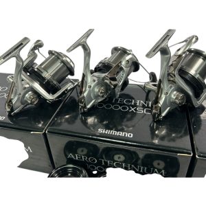 3x Shimano Aero Technium 10000 XSC with Spare Spools in Boxes - PRE LOVED - Image 5