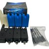 3x Delkim TXI D with Snags and Receiver Blue - Presentation Set - I12 - PRE LOVED