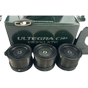 3x Shimano Ultegra Ci4 14000 XTC with Spare Spools in Boxes - PRE LOVED - Image 2