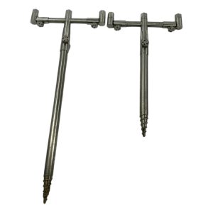 2x Jag Stainless 3 Rod Adjustable Buzz Bars with Sticks - OLDER MODEL - D16 - PRE LOVED