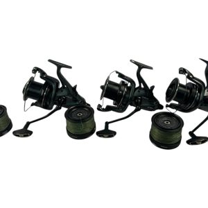 3x Shimano XTB-LC Ci4 Big Bait Runner with 3 Spare Spools - U135 - PRE LOVED
