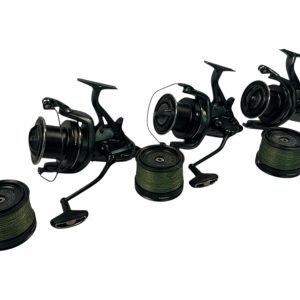 Alternative view of 3x Shimano XTB-LC Ci4 Big Bait Runner with 3 Spare Spools - U135 - PRE LOVED