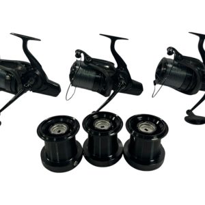 3x Daiwa Crosscast 45 SCW 5000LD QD with Spare Spools - A107 - PRE LOVED