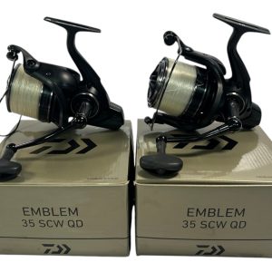 2x Daiwa Emblem 35 SCW QD in Boxes - PRE LOVED