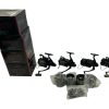 4x Esp Onyx Big Pit Reel with Spare Spools/Caps in Boxes - PRE LOVED